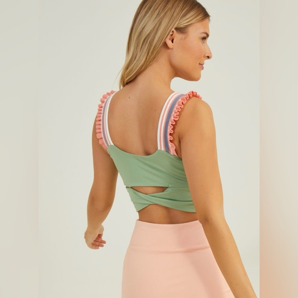 Ruffle tank top. Brand new with tags. - Picture 2 of 4